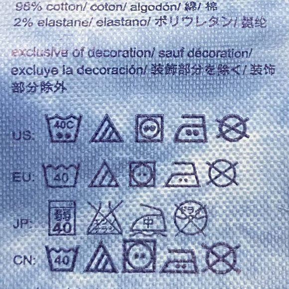 Tommy Hilfiger Jeans Denim Blue Size 8 SKU 000318-11 - Picture 6 of 7